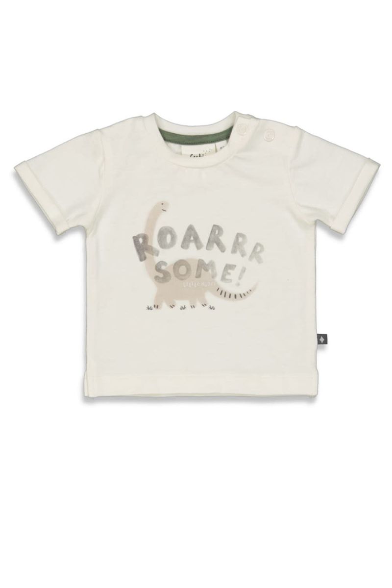 Feetje Shirt Cool-A-Saurus Offwhite