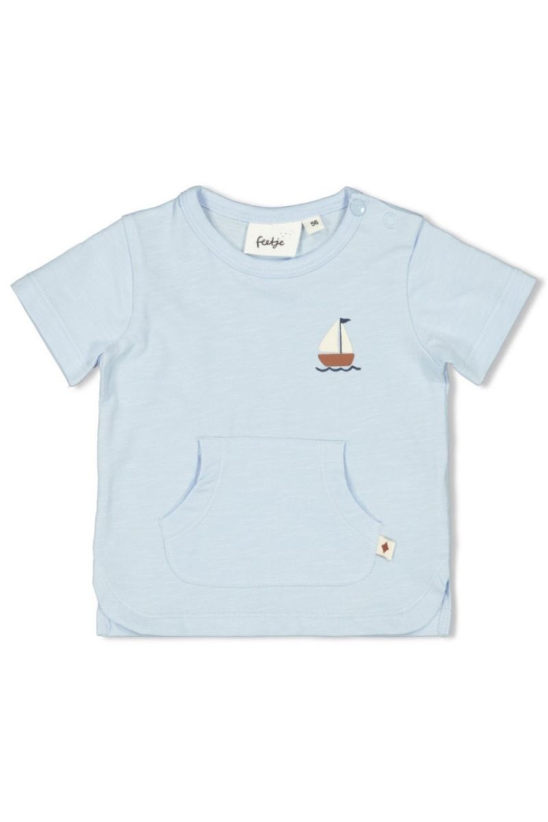 Feetje Shirt Let's Sail Blauw