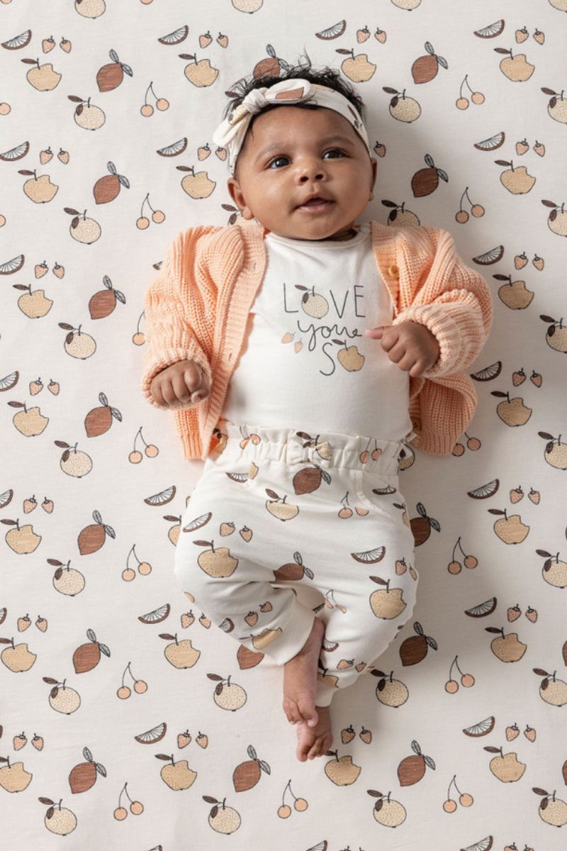 Feetje Longsleeve Ruches Cutie Fruity Offwhite
