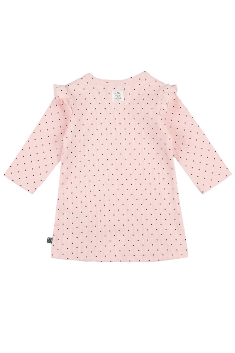 Feetje Jurk Dots Roze