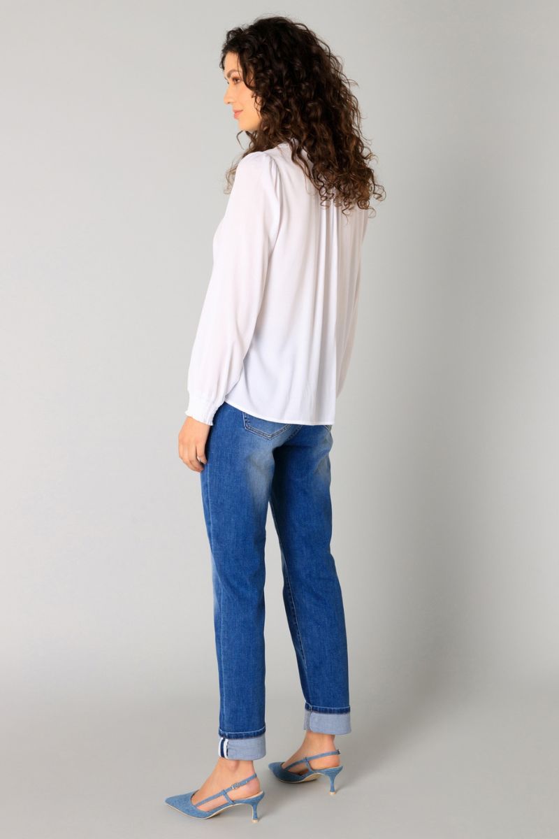 Yest Rai Blouse Offwhite