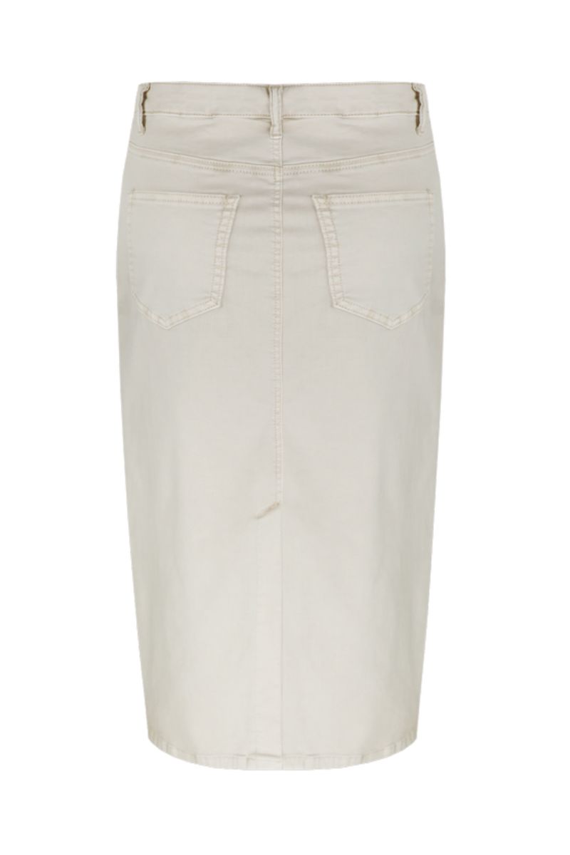 G-maxx Esra Jeans Skirt Sand