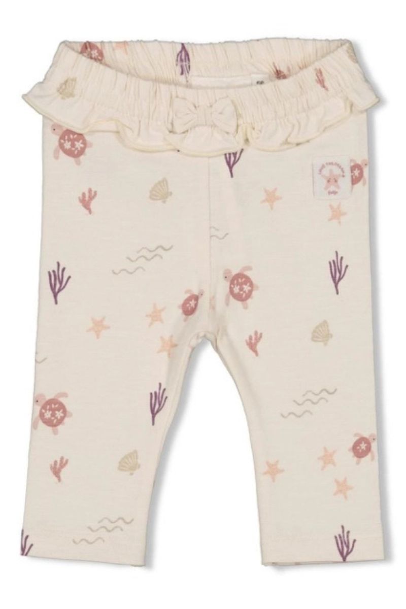 Feetje Legging AOP Starfish Wishes Offwhite