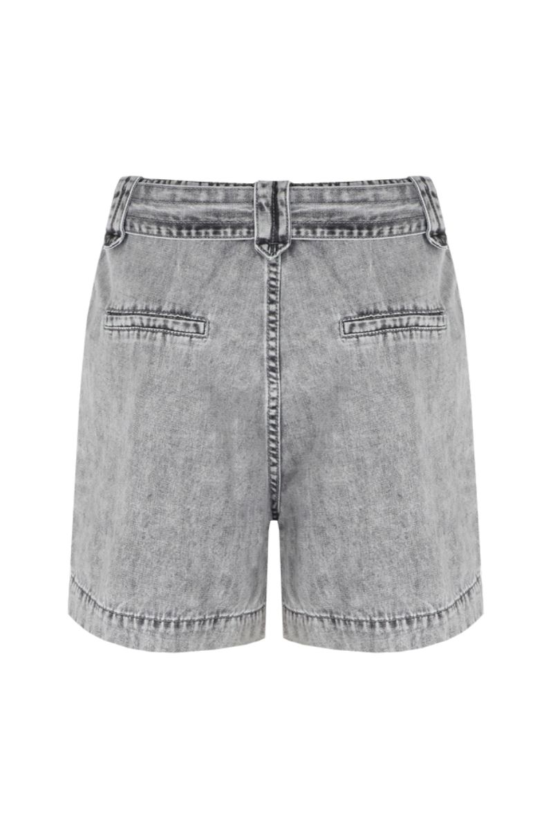 G-maxx Billie Short Denim Light Gray