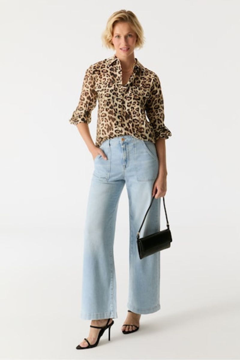 Cup Of Joe Lulu Jeans Aqua Blue