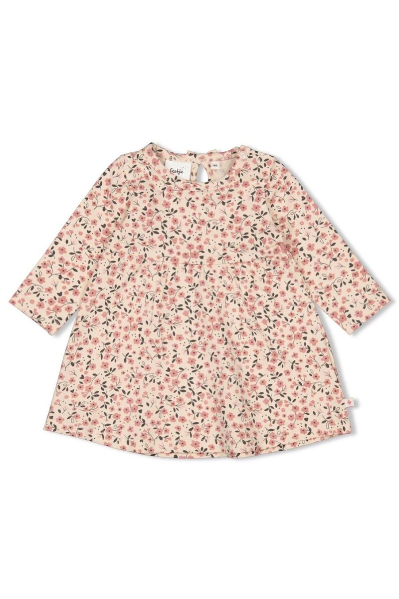 Feetje Jurk AOP Woodland Bloom Offwhite
