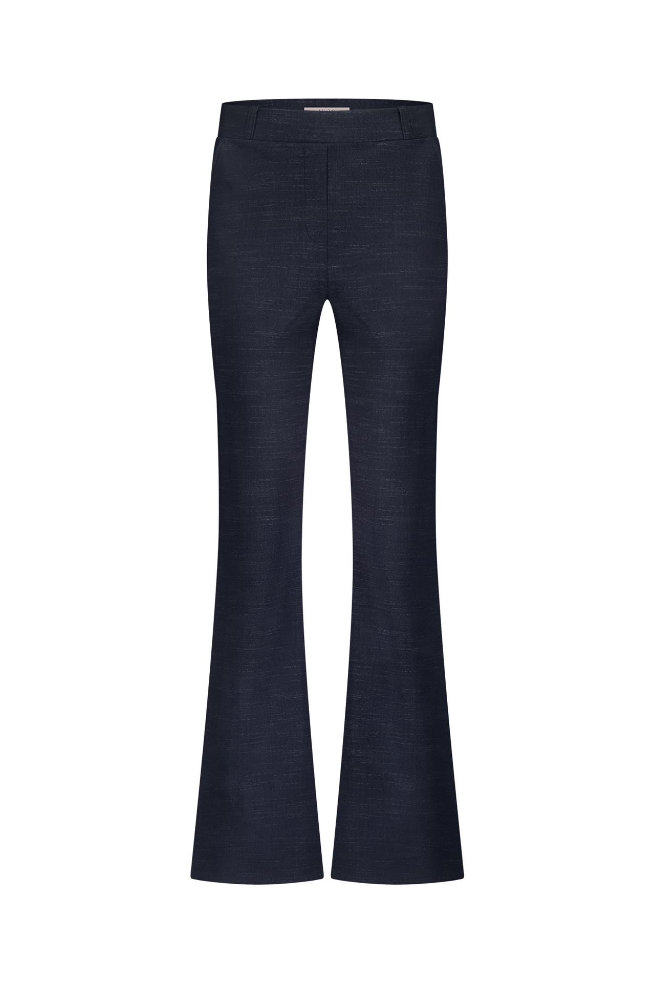 Studio Anneloes Flair Bnd Denim Trousers Dark Blue/Black