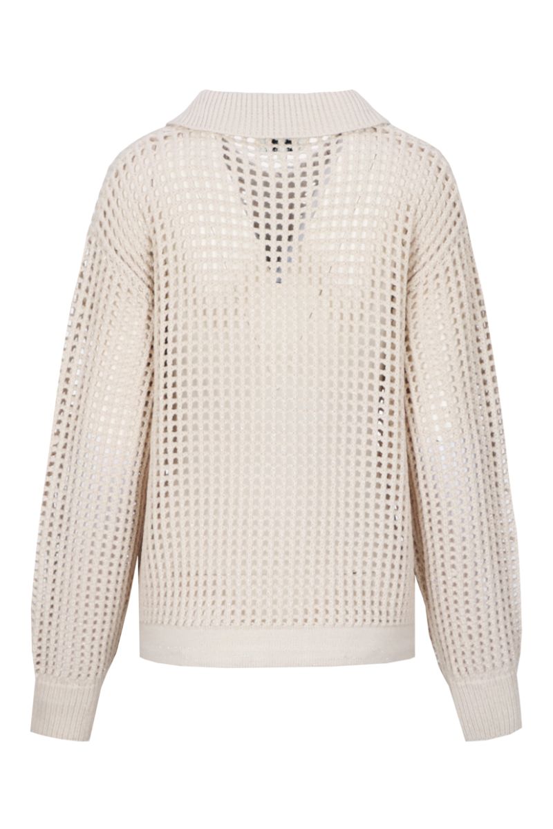 C&S The Label Kassidy Knit Pullover Sand
