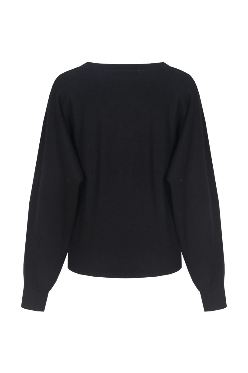 C&S The Label Kiara Knit Cardigan Black