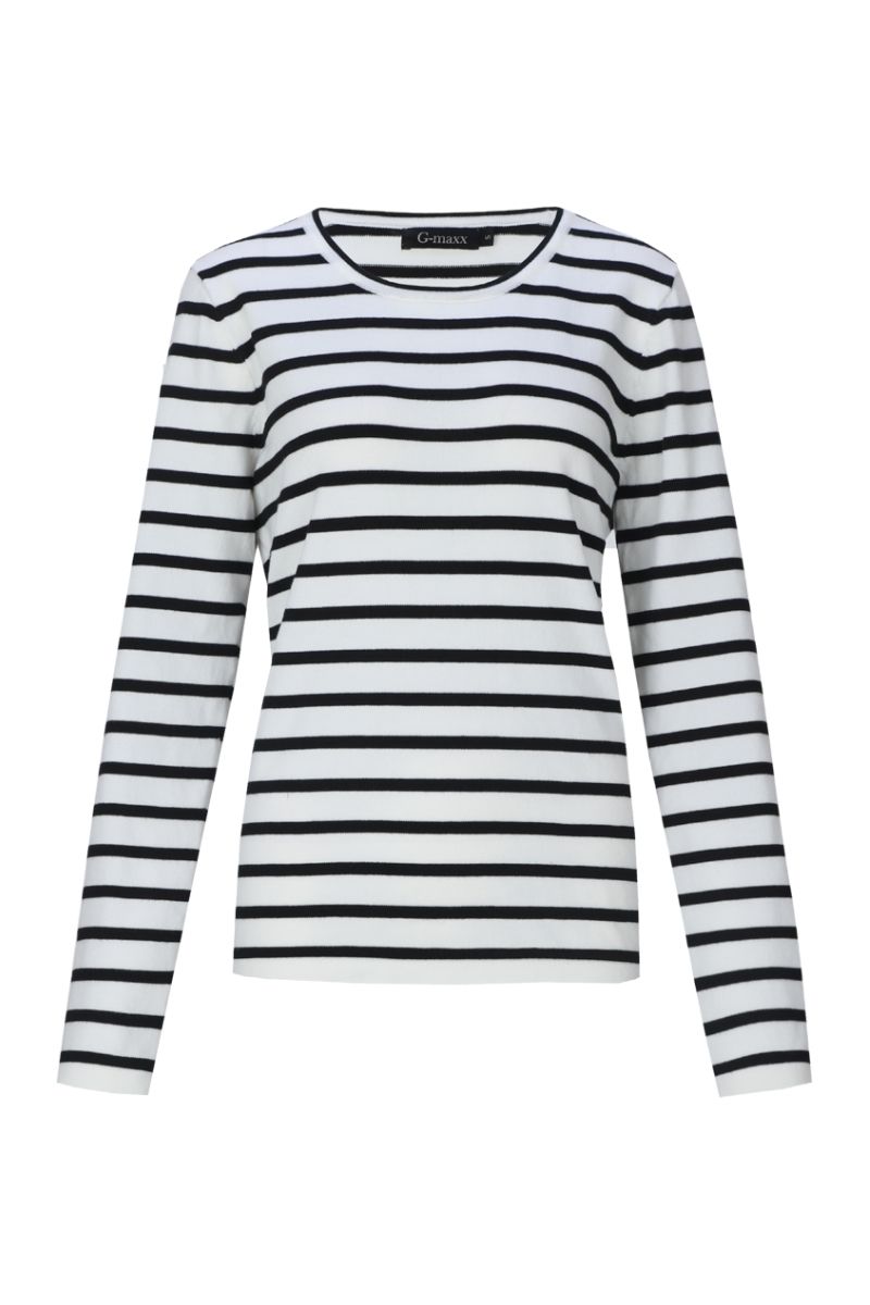 G-maxx Alianna Top Wool White/Black