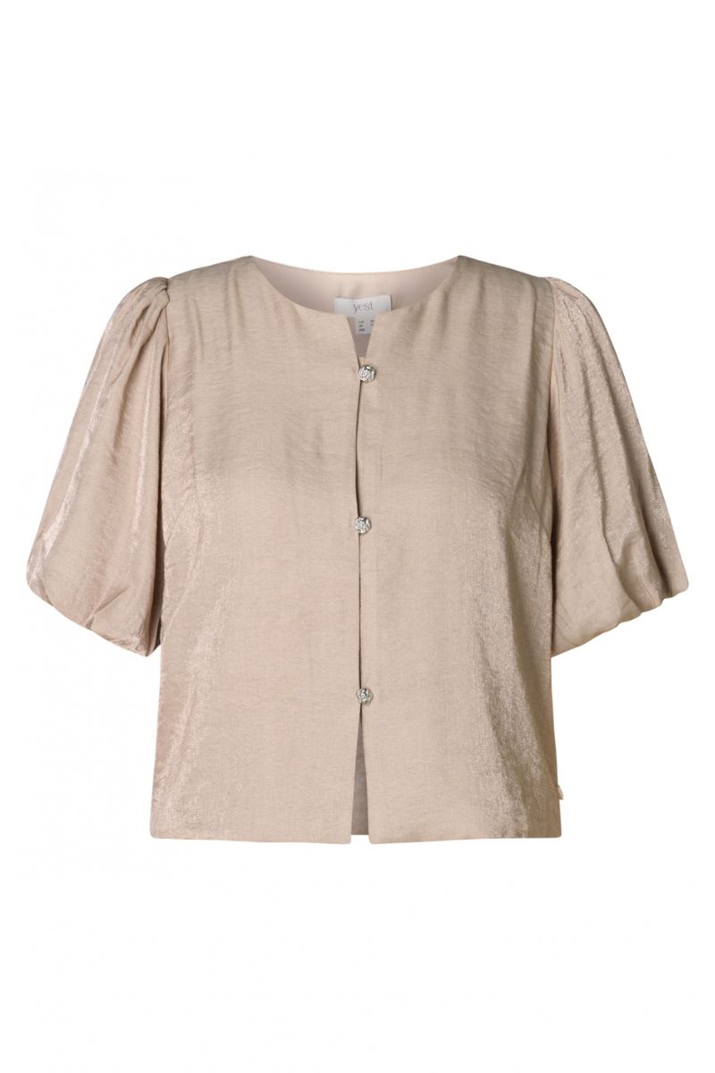 Yest Irma Blouse Light Taupe