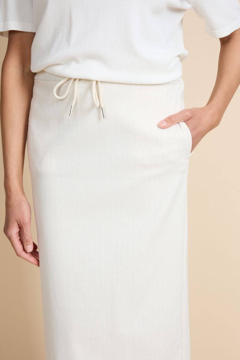 G-maxx Suzette Skirt Sand/Offwhite