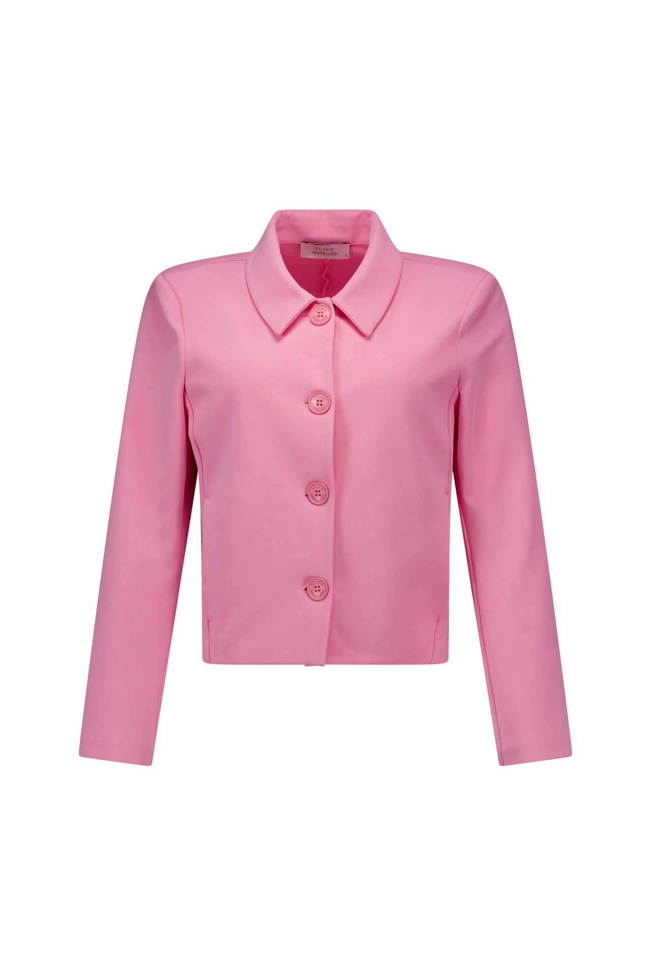 Studio Anneloes Hilly Twill Jacket Pop Pink