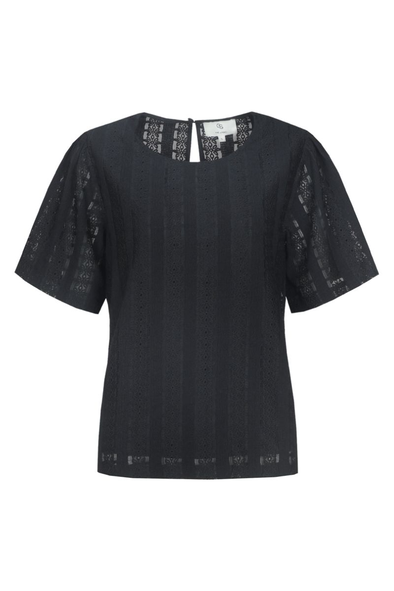C&S The Label Tanne Top Black