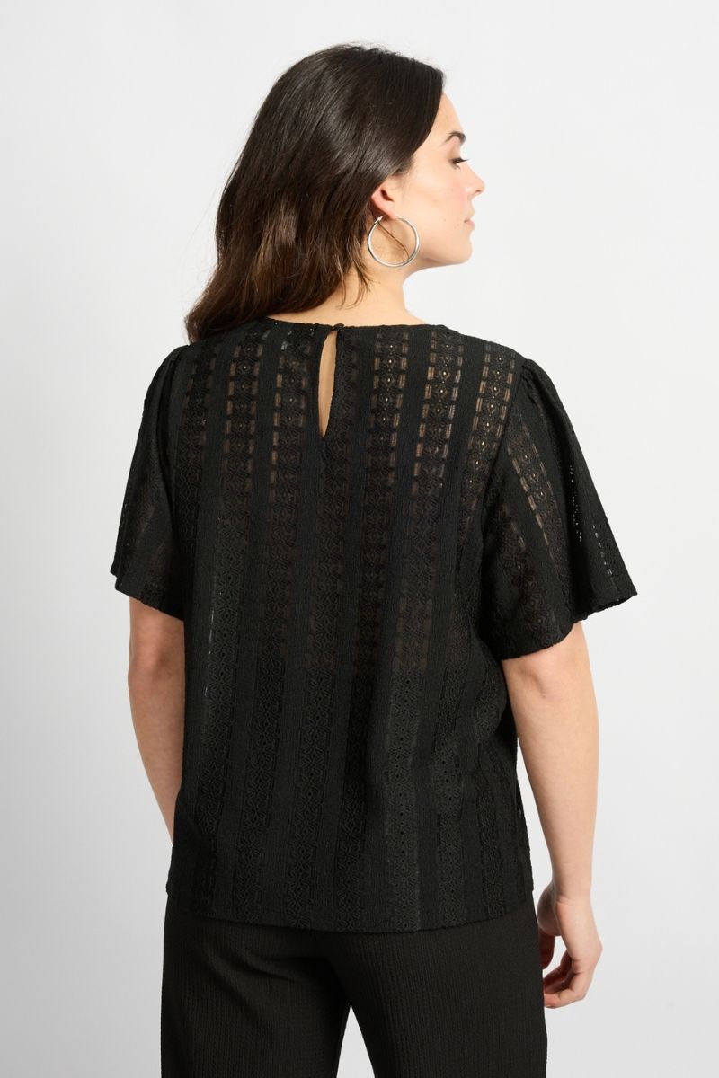 C&S The Label Tanne Top Black