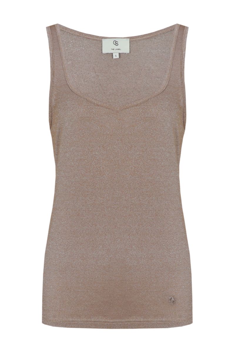 C&S The Label Tindy Singlet Latte