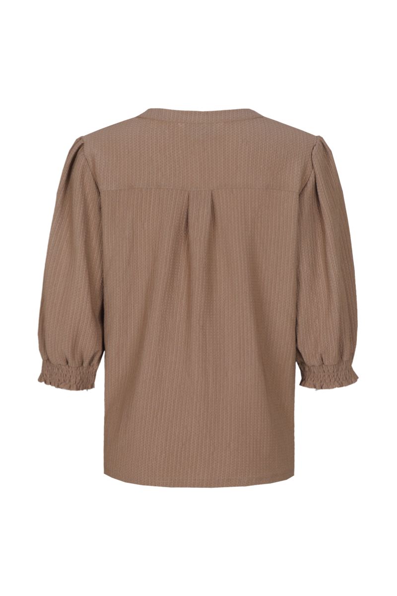C&S The Label Laila Blouse Latte