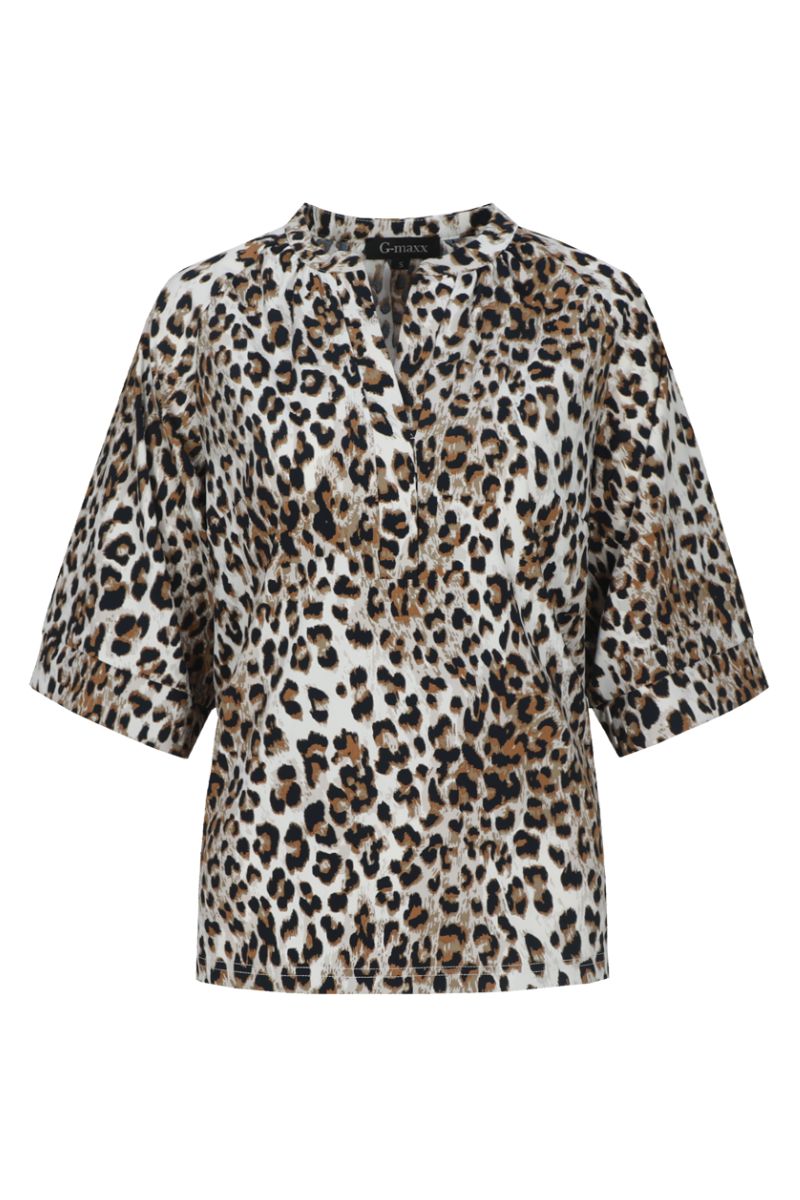 G-maxx Penelope Top Offwhite/Walnut