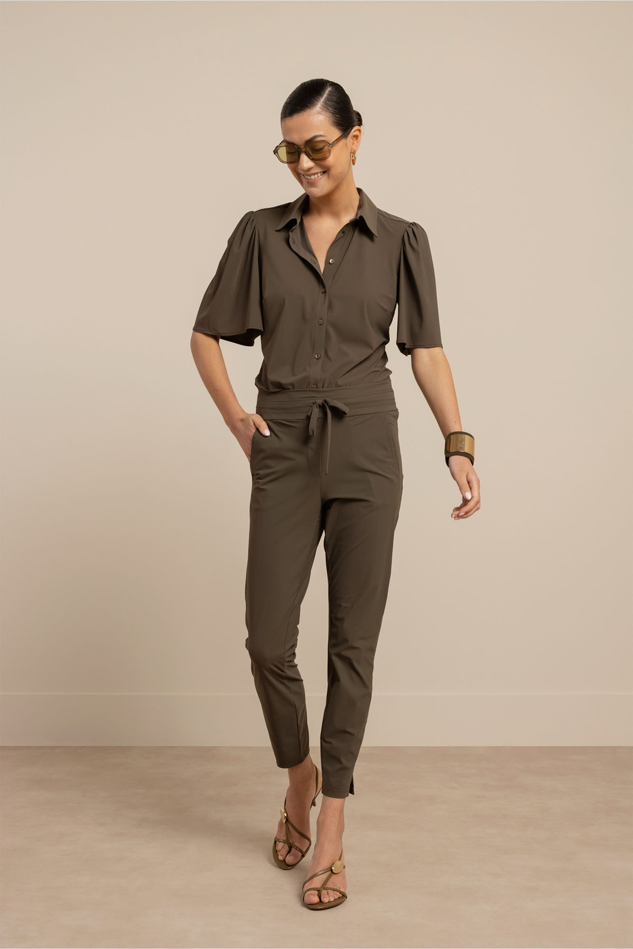 Studio Anneloes Startup Summer Trousers New Army