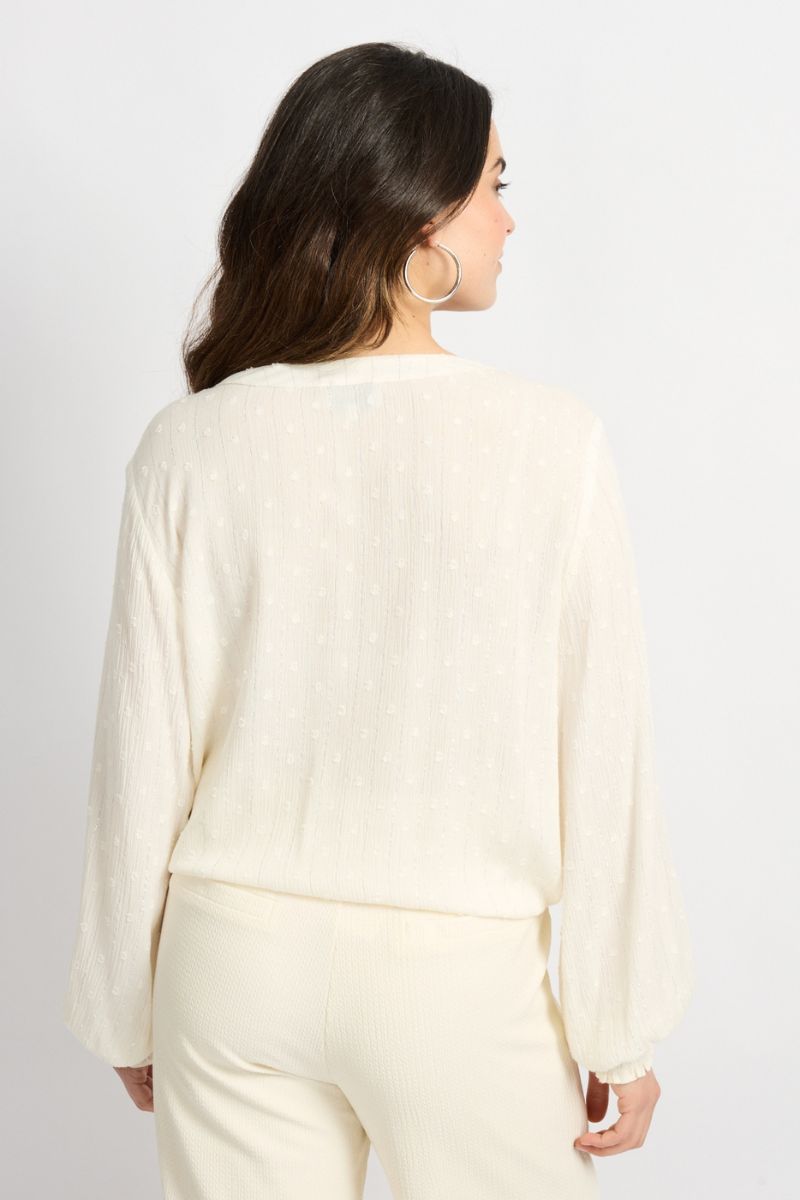 C&S The Label Lonneke Blouse Offwhite