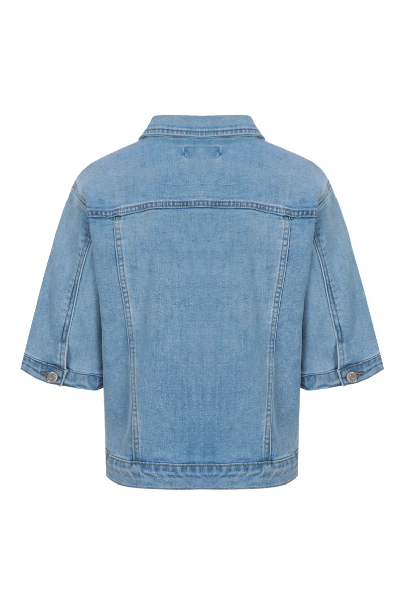 C&S The Label Ines Jacket Denim Mid Blue