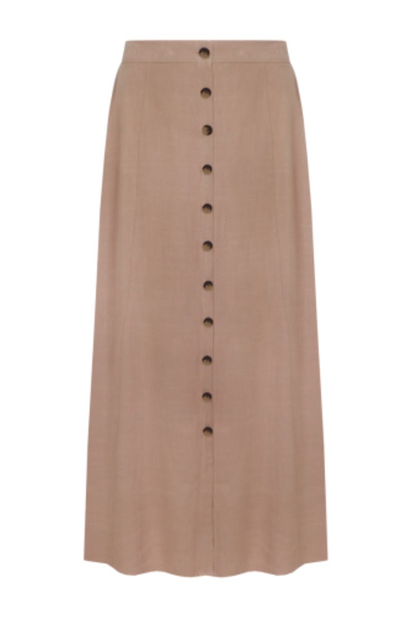 C&S The Label Sierra Skirt Latte