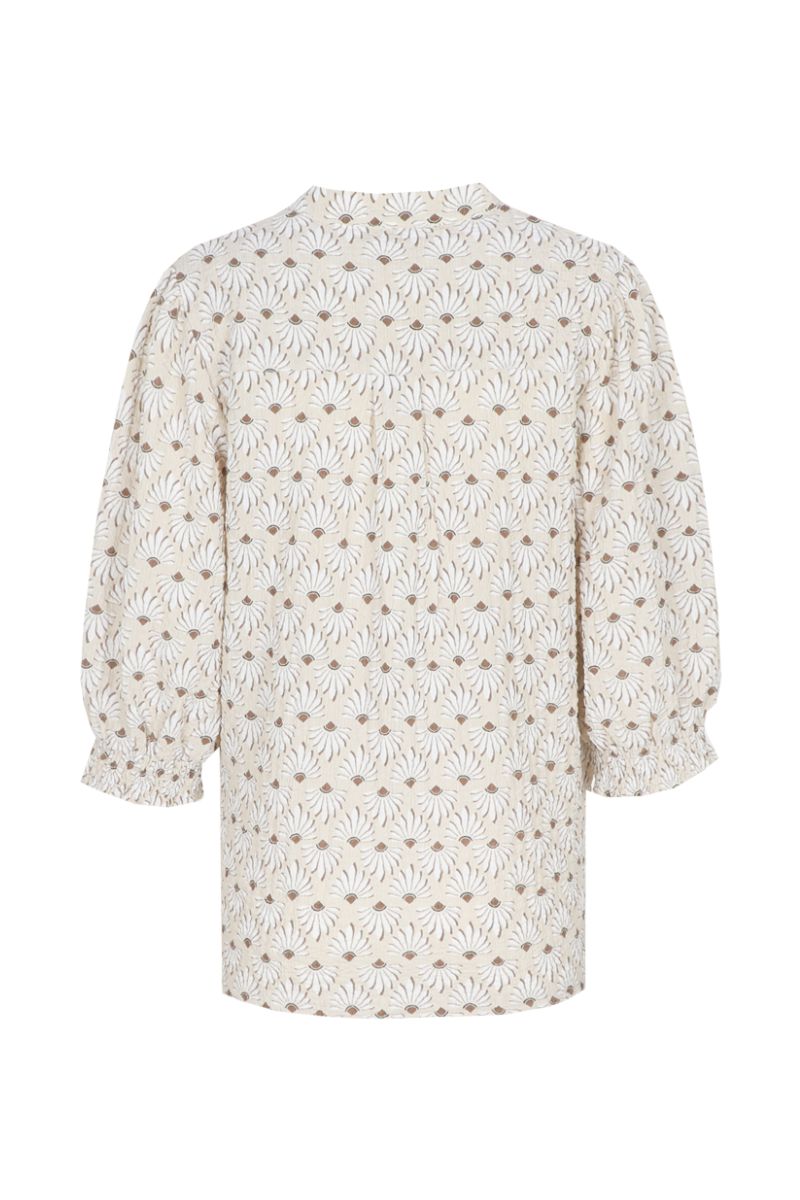 C&S The Label Laila Blouse Sand/Latte
