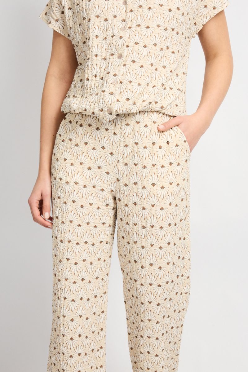 C&S The Label Sem Pants Sand/Latte