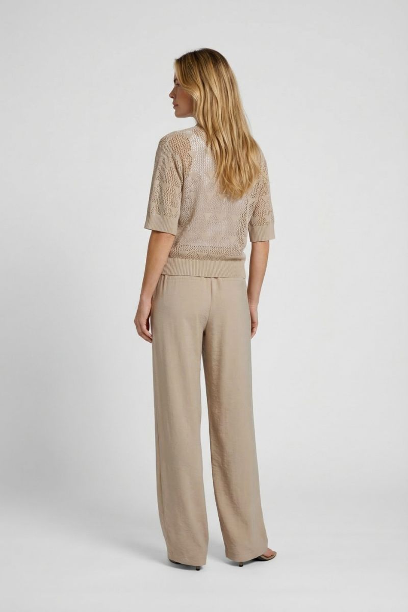 C&S The Label Karna Knit Cardigan Khaki