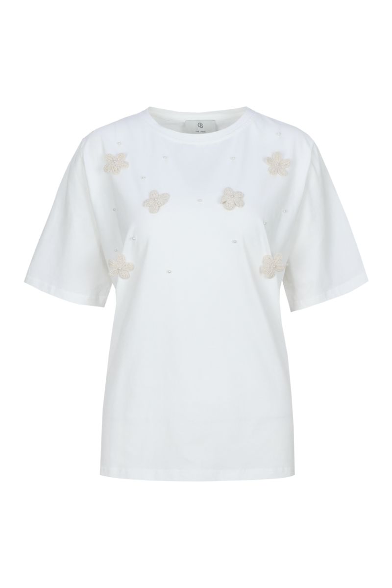 C&S The Label Tavia Shirt Offwhite