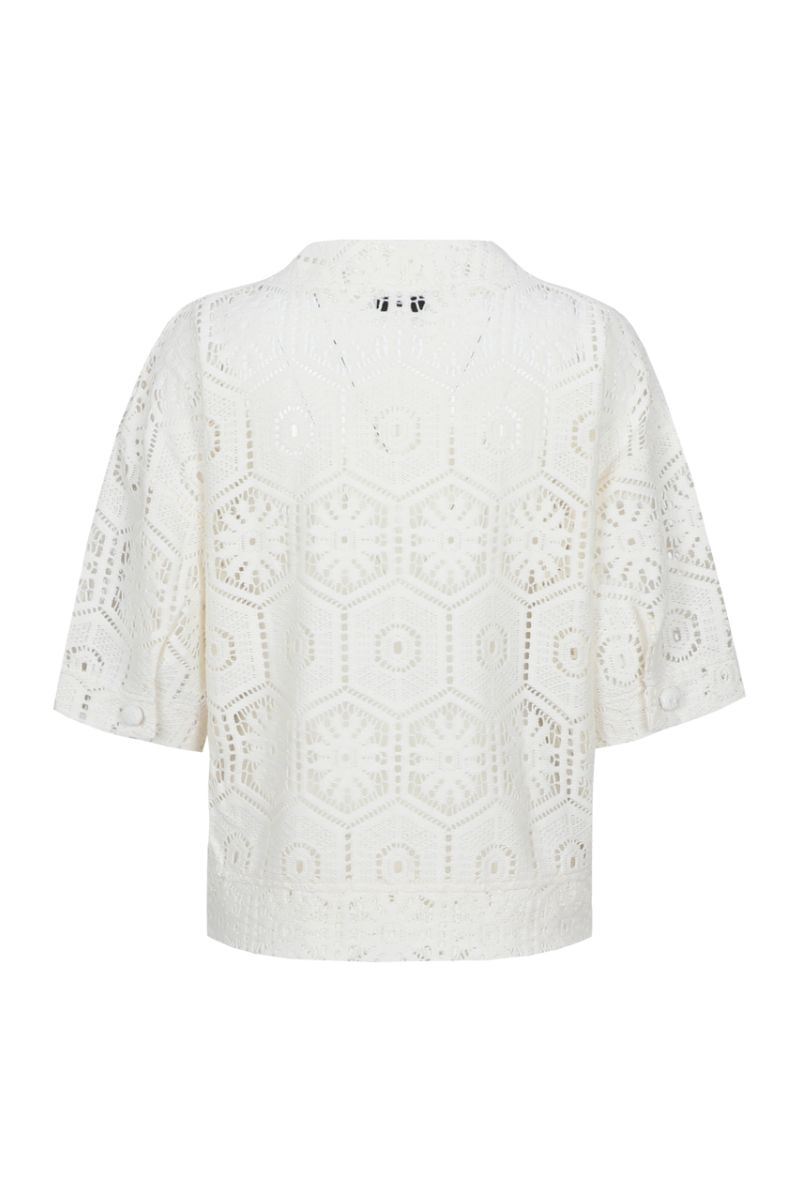 C&S The Label Tola Blouse Ecru