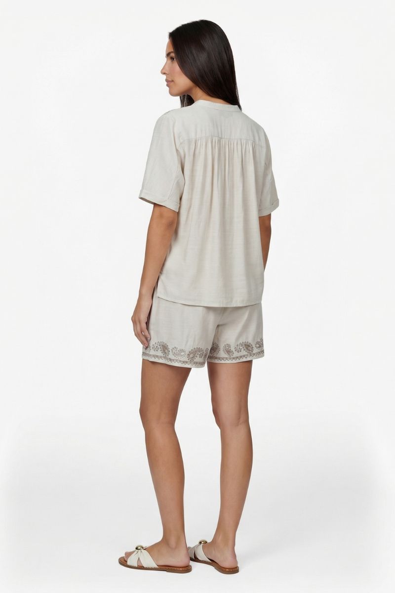 G-maxx Ottilia Blouse Sand