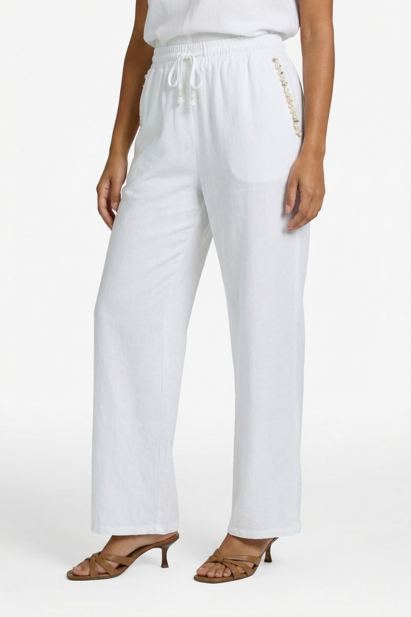 G-maxx Noora Pants Offwhite