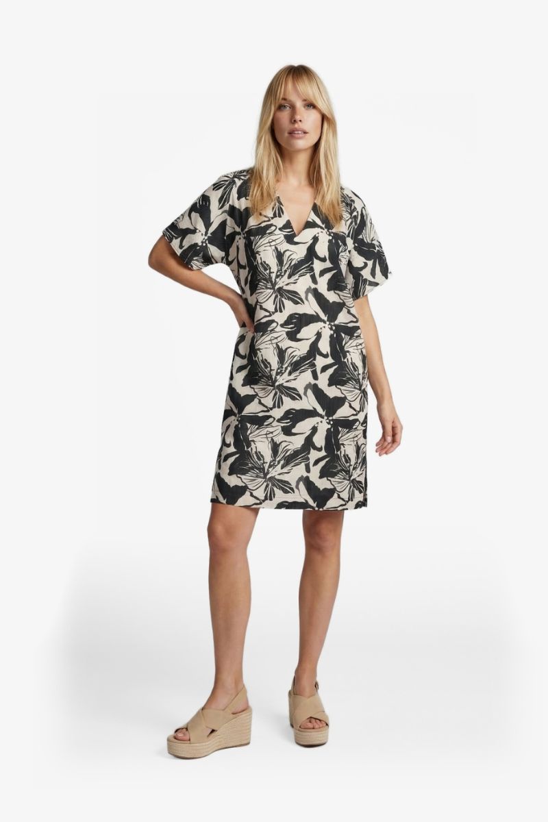 G-maxx Oline Dress Black/Sand