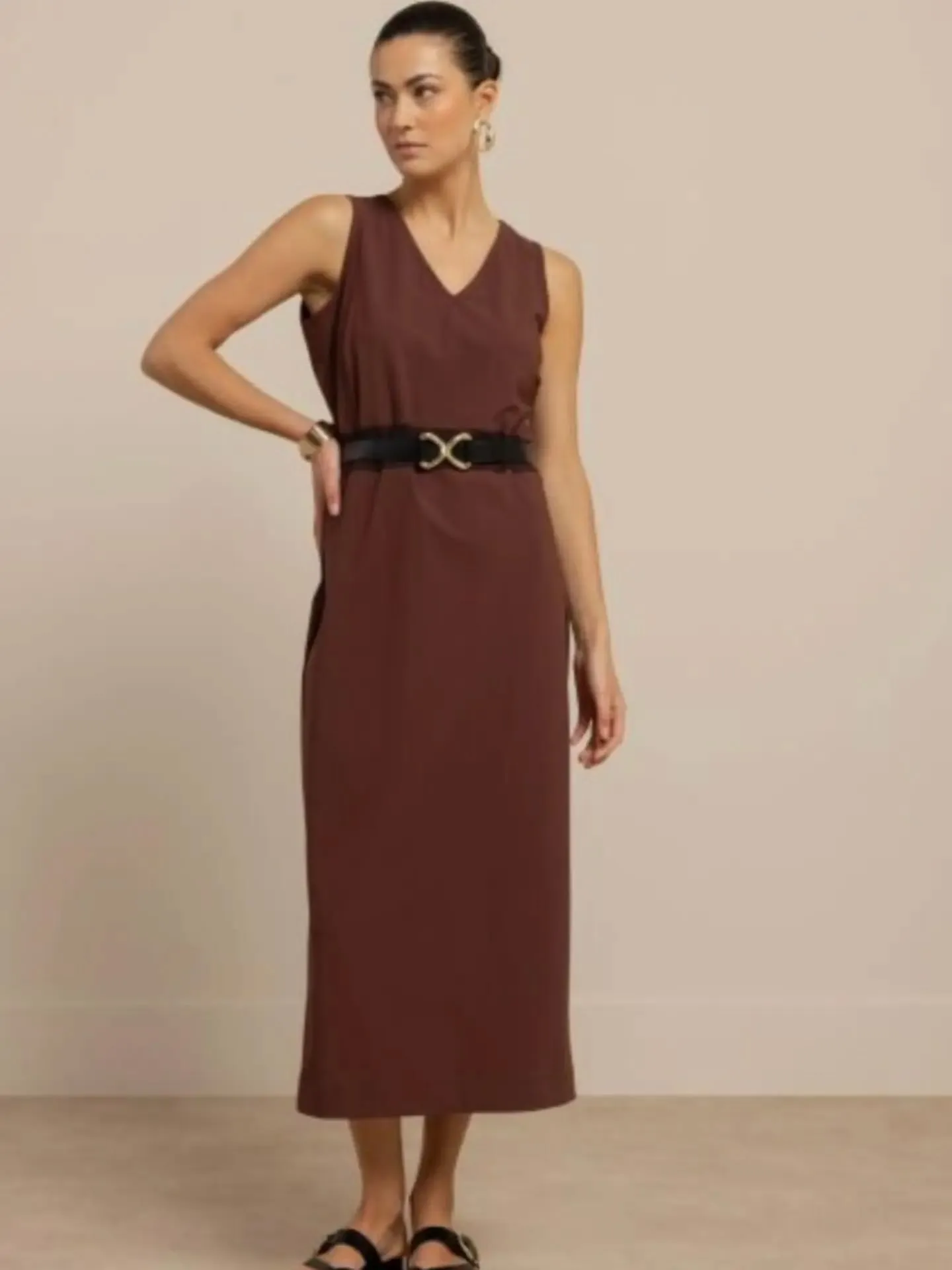 Studio Anneloes Tirza Dress Chestnut €139,95 maten: xs tot xxl

#studioanneloes #chestnut #traveljurk #zomerselook #zomerjurk
